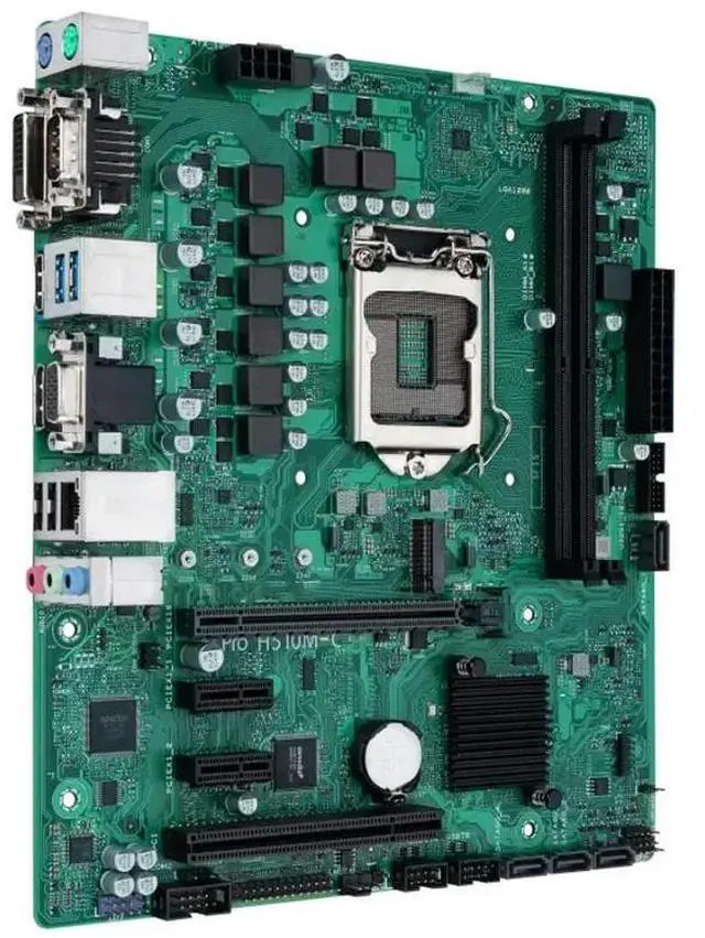 Alt view image 2 of 3 - For A-S-U-S workstation motherboard PCI 10-11 generation 1200 pin PRO H510M-C/CSM