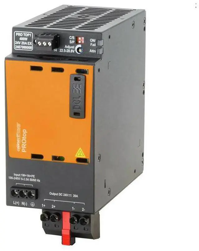 Alt view image 2 of 2 - 2467000000 For Weidmuller Switching Power Supply PRO TOP1 480W 24V 20A EX