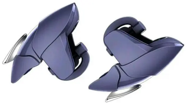 Alt view image 2 of 4 - Blue Shark Mobile Gamepad Joystick for PUBG Mobile Gaming Trigger Fire Button WXTB