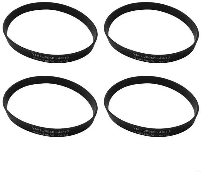 Main image of Pack of 4 Durable Rubber Vacuum Cleaner Belts for YMH 28950 UD40350 UD70210 UD70212 UD40270 UD40285 UD40270RM
