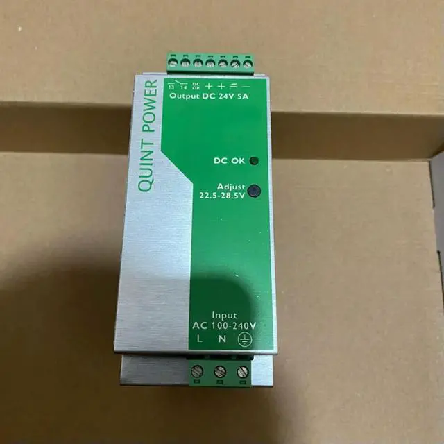 Alt view image 7 of 7 - 2938581 QUINT-PS-100-240AC/24DC/5 QUINT POWER 24VDC/5A For Phoenix Switching Power Supply