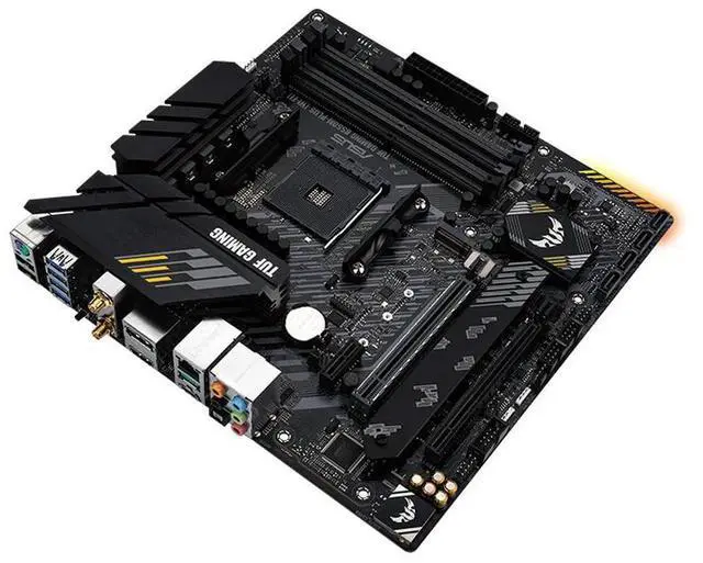 Alt view image 3 of 4 - TUF GAMING B550M PLUS (WI-FI) Micro-ATX B550M Motherboard DDR4 4600(OC) MHz 128G Mining Set AM4 Support Ryzen CPU