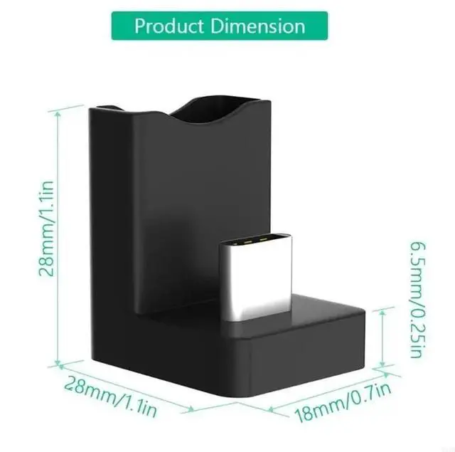 Main image of USB C Adapter 90 Degree USB C to USB C Male to Female Adapter