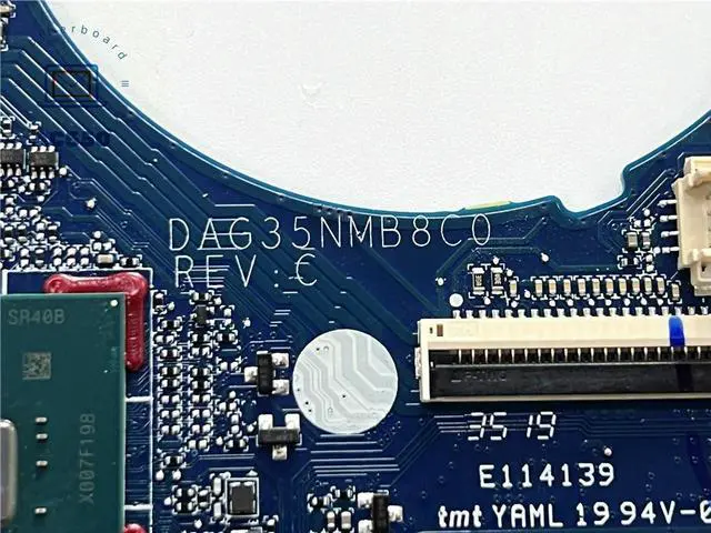Alt view image 3 of 4 - Laptop Motherboard L60212-601 DAG358C0 FOR 15-BC I5-9300H GTX1050 3GB HM370100% WorkingTest Passed