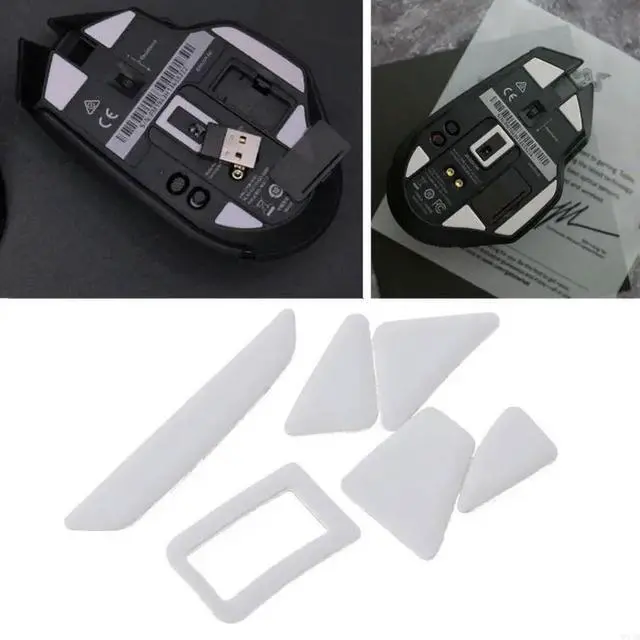 Alt view image 3 of 4 - Esports Curved Edges Mouse Skates for Basilisk Mouse Gaming Mouse