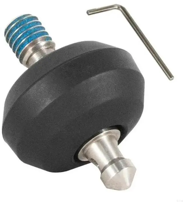 Alt view image 3 of 4 - Photography Tripod Feet Spikes 3/8 Thread and Nonslip Pad with Wrench for DSLR Cameras and Mobile Devices