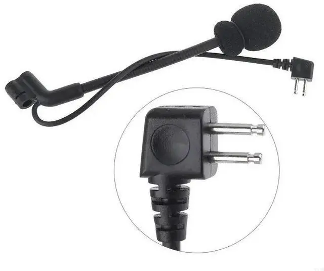 Alt view image 2 of 4 - Z-Tactical Microphone for H50 Noise Reduction Walkie Talkie Two Way Radio Interphone Replacement Repairing Accessories