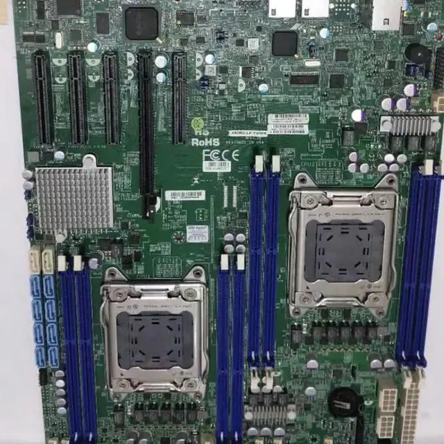 Alt view image 4 of 4 - For S Server Motherboard LGA 2011 DDR3 PCI-E3.0 IPMI2.0 X9DRD-LF-TW008 X9DRD-LF