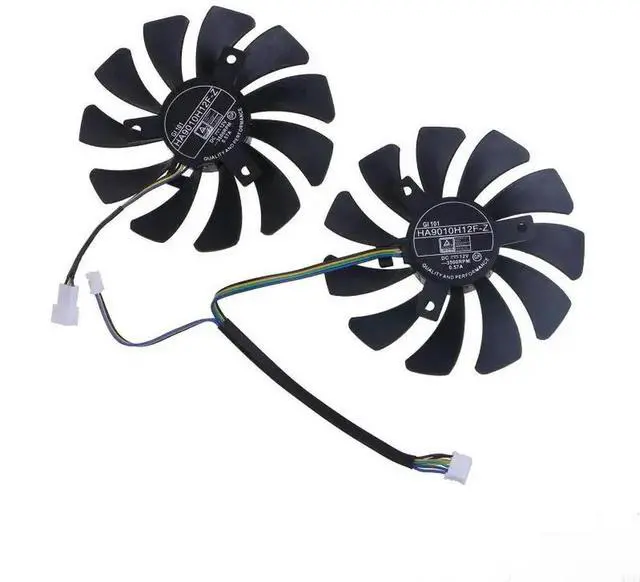 Main image of 2PCS 85MM HA9010H12F-Z 4Pin Cooler Fan Replacement For Inno-3D GTX1060 OC 6G GTX960 P106-100 P106 GTX-1060 GTX960 Cards