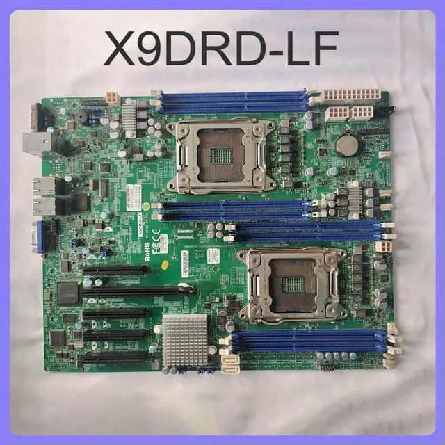 Main image of Supports Xeon Processor E5-2600 And E5-2600 v2 Family V2 LGA2011 For S Dual Server Mainboard X9DRD-LF