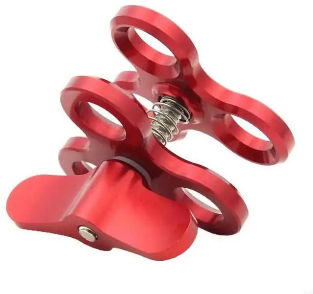 Alt view image 2 of 4 - Diving Light Arm Adapter for Butterfly Clip 1inch Ball for Head Clamp Mount for