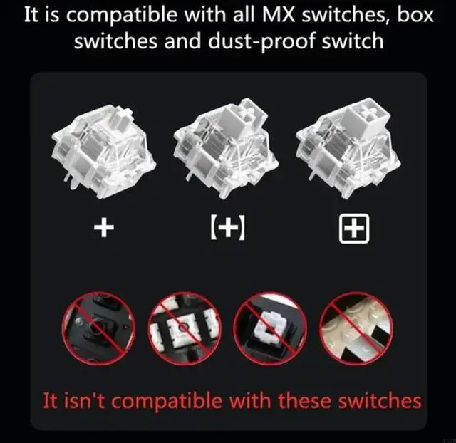 Alt view image 3 of 4 - 104 Key White Blank Keycaps XDA Height PBT Keycap Set For Mechanical Keyboards For Office And Gaming