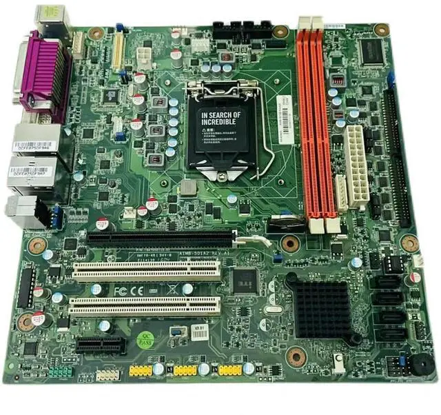 Alt view image 7 of 7 - AIMB-501G2 AIMB-501G2-KSA2E For Advantech Industrial Motherboard Dual Gigabit Ethernet Port i7/i5/i3 Processor VGA+DVI