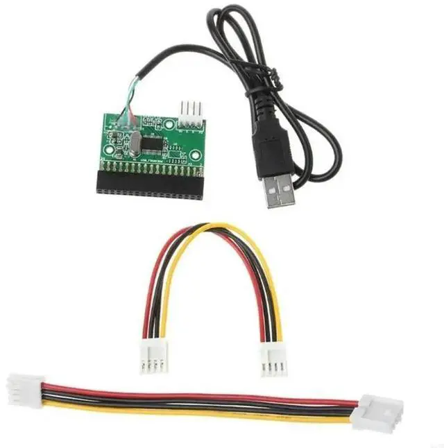 Alt view image 2 of 4 - USB Cable Adapter 34P Floppy Connector Includes Power Cable Connector