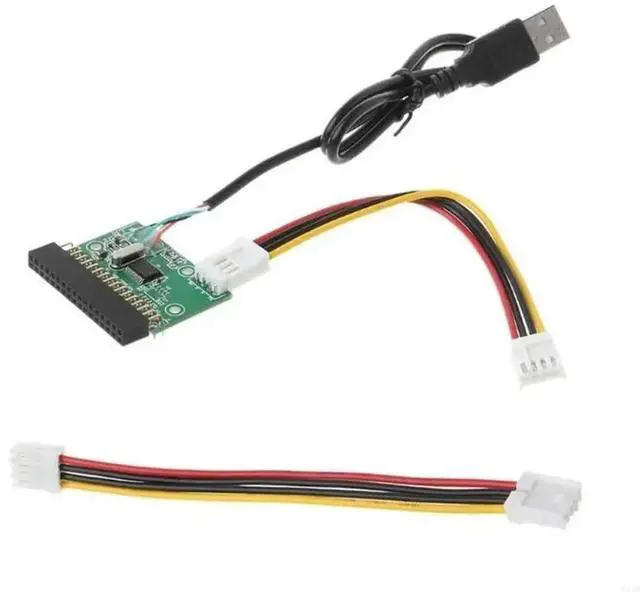 Alt view image 4 of 4 - USB Cable Adapter 34P Floppy Connector Includes Power Cable Connector