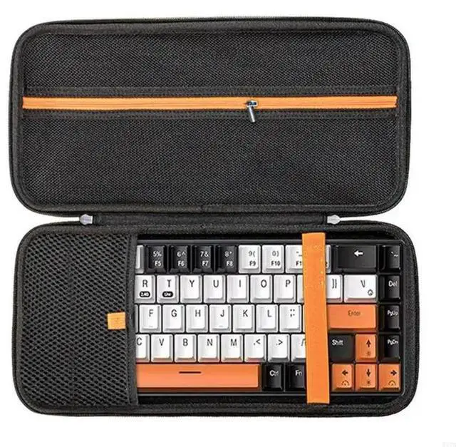 Alt view image 3 of 4 - 84 Key Wireless Keyboard Carrying Case Travel Case for Azoth Protective Storage