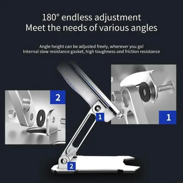 Alt view image 4 of 4 - X16 Laptop Stand Holder with Cooling Fans TypeC Charging Port Reserved MultiFunctional Notebook Cooling Bracket Alloy