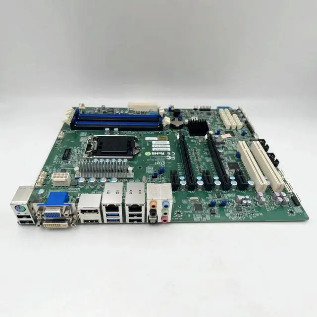 Alt view image 3 of 4 - Workstation Motherboard C7Z87 For S 4th Generation i3 i5 i7 Series LGA1150 DDR3 PCI-E 3.0 SATA3