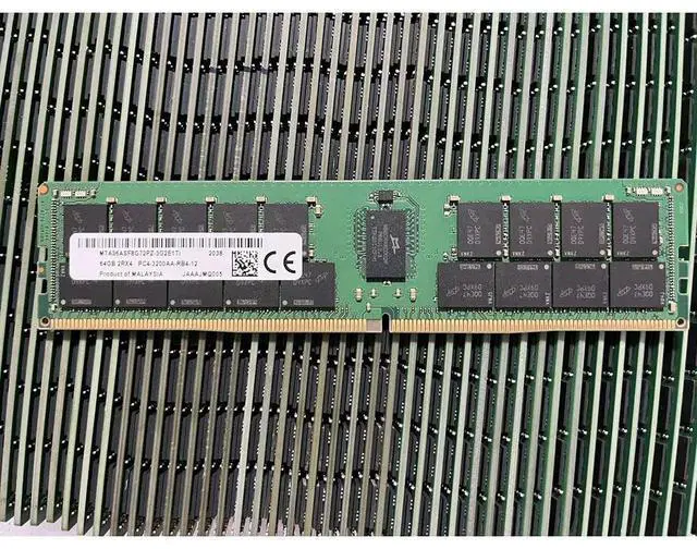 Alt view image 4 of 4 - For MT MTA36ASF8G72PZ-3G2E1TI 64GB 64G 2RX4 PC4-3200A 3200 DDR4 Memory