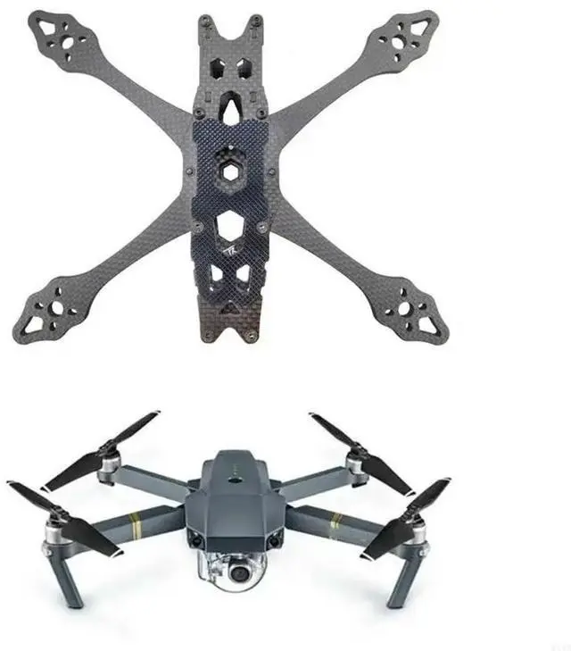 Alt view image 4 of 4 - 5inch Carbon Fiber Quadcopter Frame with 5mm Arm for QAV-S Drones