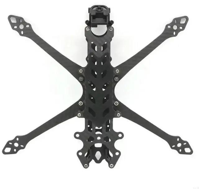 Alt view image 2 of 4 - Full Set 7inch Carbon Fiber Frame 5.0mm Arm Quadcopter H Type Frame Accessories for Racing UAV, FPV Aircrafts