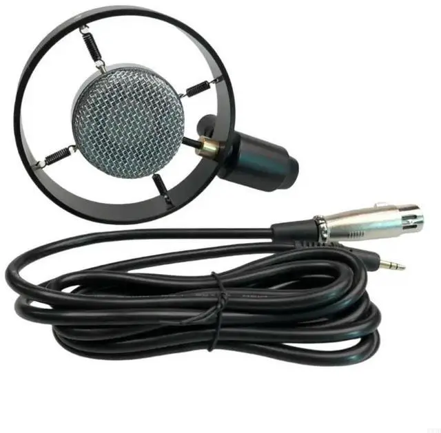 Alt view image 3 of 4 - Professional Condenser Vintage Recording Studio Microphone For Live Broadcast Condenser Microphone Table Mircophone