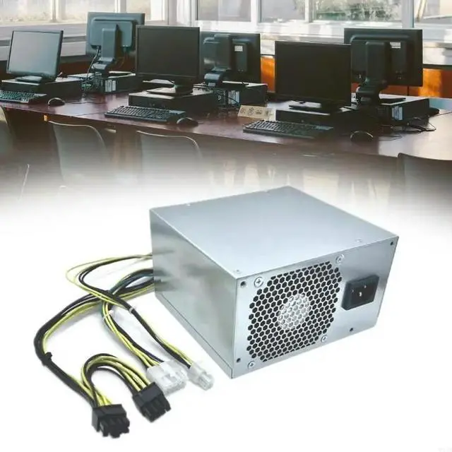 Alt view image 4 of 4 - 10Pin 500W Desktop Computer Power Supply Unit Replacement forM90t