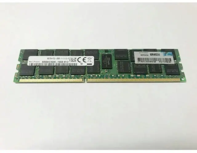 Alt view image 3 of 4 - 1PCS Server Memory 713985-B21 715284-001 713756-081 16G 16GB DDR3 1600 2RX4 PC3L-12800R ECC REG RAM