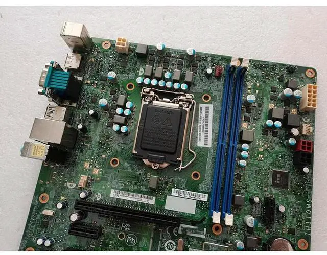 Alt view image 3 of 4 - Desktop Mainboard For M4900c T6900c M4600 M4650 IH110MS H110 DDR4 1151 Motherboard
