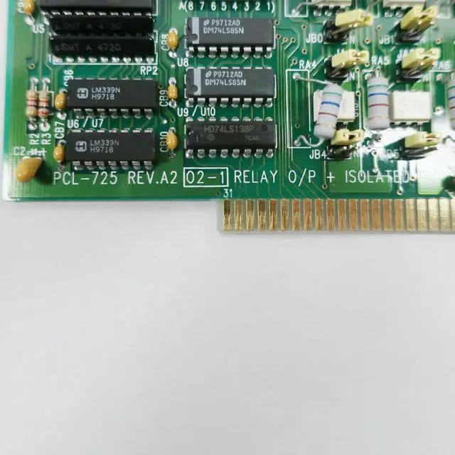 Alt view image 4 of 4 - PCL-725 REV.A2 For Advantech Data Capture Card ISA Bus 8 Relay Output I/O CardFast Ship