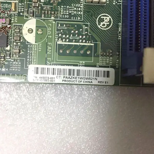Alt view image 2 of 4 - For ProLiant ML 110 G5 445072-001 457883-001 System Motherboard