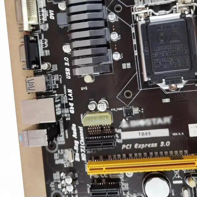Alt view image 4 of 4 - Mining Motherboard ForTB85 6PCI-E LGA 1150 DDR3Test