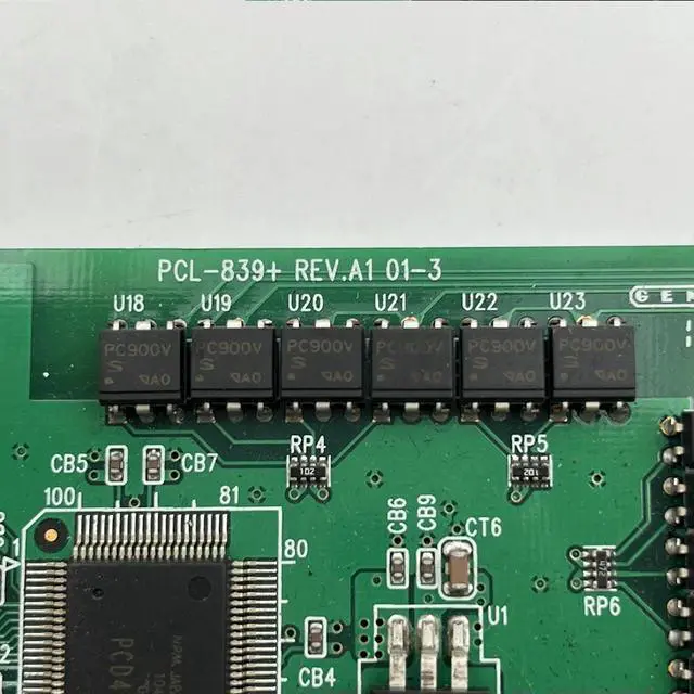 Alt view image 4 of 4 - Axis Stepping Motor Control Card For Advantech Data Capture Card PCL-839+ REV.A1 01-3