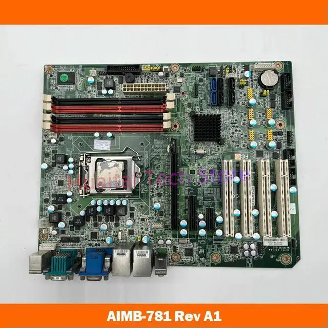 Alt view image 5 of 7 - For Advantech Industrial Dual Network Motherboard AIMB-781QG2 AIMB-781 Rev A1
