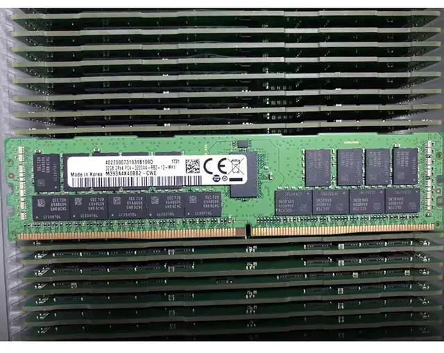 Alt view image 4 of 4 - 1PCS Server Memory 32GB DDR4 3200MHz ECC REG 2RX4 For R7525 R6515 R7515 T640 RAM Work FineFast Ship