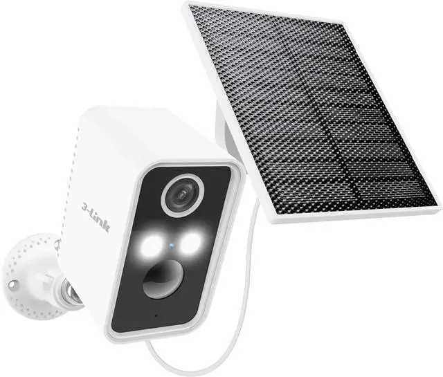 Main image of Solar Camera Outdoor Wireless, Battery Security Cameras with Solar Panel for Home Security, Motion Detection, Night Vision, Alexa, 2.4G Wi-Fi Only, Only Event Recording
