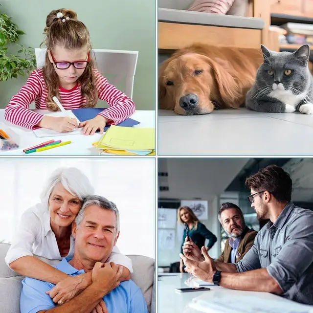 Alt view image 7 of 7 - 64GB Small Nanny Cam Security Camera,1080P Motion Detection (Royal Black)