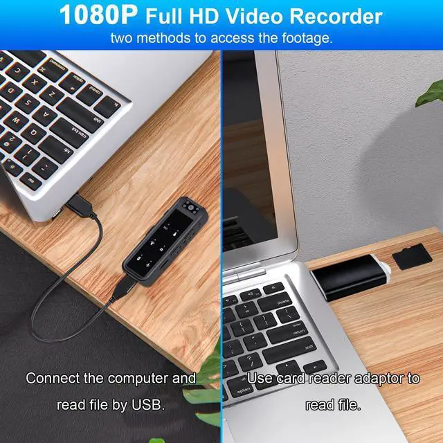 Alt view image 6 of 7 - 128GB Mini Sprots Body Camera,1080P Wearable Patrol Video Recording Camcorder with IR Night Vision, 5-Hour Battery & 180° Rotating Lens Small Wearable Cam for Security, Police, and Outdoor Use