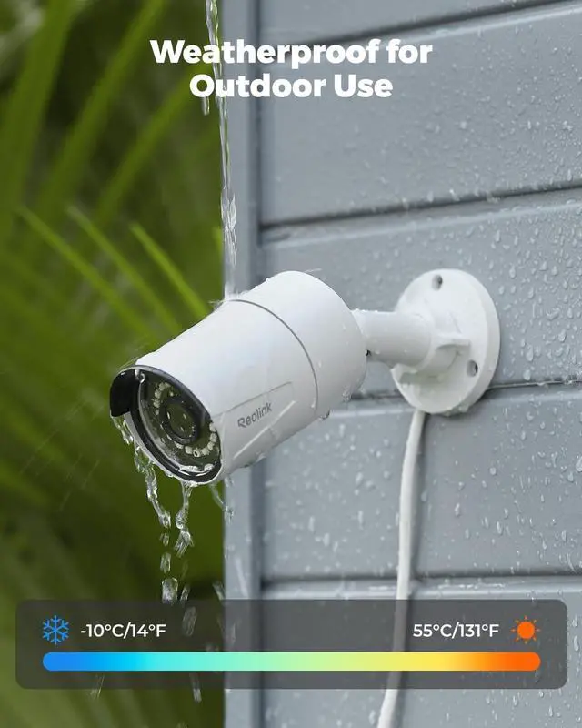 Alt view image 6 of 7 - REOLINK 5MP Security PoE IP Camera, Person/Vehicle/Pet Detection, Time-Lapse, 100ft IR Night Vision, Work with Smart Home, Support 256GB SD Card, Surveillance Outdoor Indoor, RLC-510A