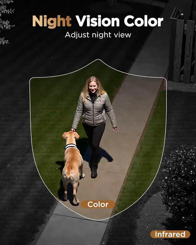 Alt view image 6 of 7 - Security Cameras Wireless Outdoor Battery: 2K WiFi Camera Indoor for Home Security System - CCTV Camera Waterproof Night Vision Camaras de Seguridad para Casa Inalambricas