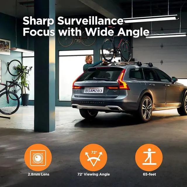 Alt view image 4 of 7 - TIGERSECU 1080P Metal Wide Angle Dome Security Camera for DVR, Weatheproof for Indoor/Outdoor Use, Hybrid 4-in-1 OSD Switch for TVI/CVI/AHD/CVBS DVRs (Power Supply and Coaxial Cable Sold Separately)