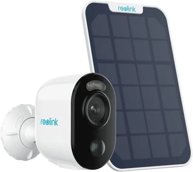 Main image of REOLINK 2K 3MP Solar Wireless Security Camera Outdoor, Spotlight Night Vision, 2.4GHz WiFi, Solar/Battery Powered Home Surveillance, Smart AI Detection, No Subscription, Local Storage, Argus 3E Kit