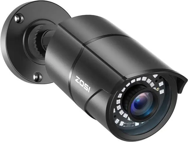 Main image of ZOSI 1080P 1920TVL Security Camera Outdoor Indoor,Hybrid 4-in-1 TVI/CVI/AHD/960H CVBS Bullet Cam for Analog Home Office Surveillance DVR CCTV System,IP67 Weatherproof,120ft IR Night Vision,Black