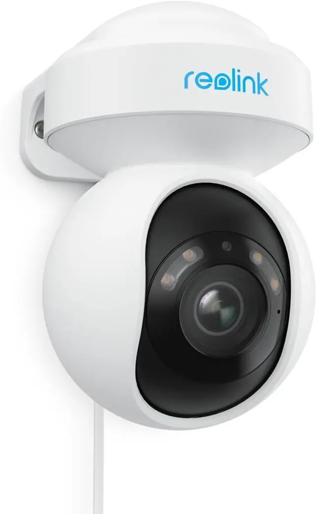 Main image of REOLINK E1 Outdoor CX 4MP Security Camera, 355° Pan & 50° Tilt with Auto Tracking, F1.0 Color Night Vision, Dual-Band WiFi, Person/Vehicle/Animal AI Detection, Suitable for Low Light Condition