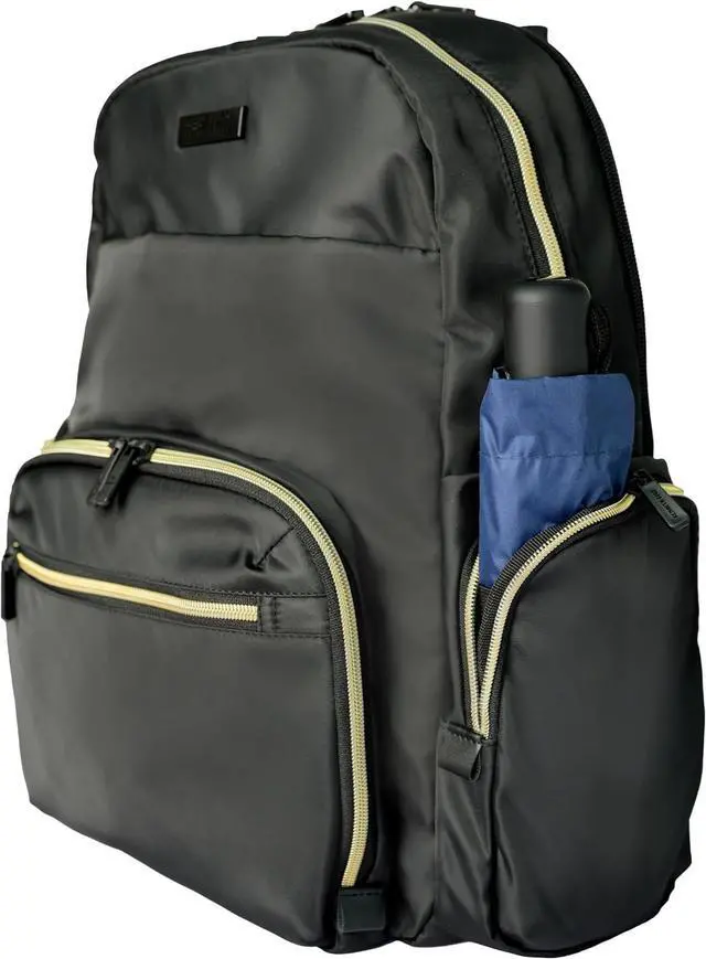 Alt view image 3 of 7 - Kenneth Cole REACTION Sophie Backpack, Black, 15" Laptop & 20" Carry-On