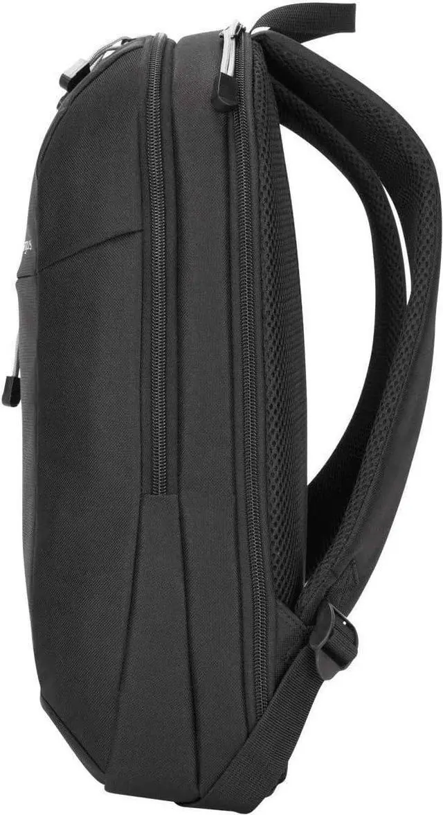 Alt view image 3 of 7 - Targus Intellect Essentials for 15.6-Inch Laptop Backpack, Black (TSB966GL)
