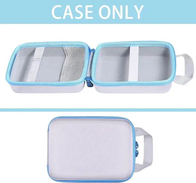 Alt view image 3 of 7 - Aenllosi Hard Storage Case Replacement for iHealth Track Smart Upper Arm Blood Pressure Monitor,Holder for Batteries & Fingertip Oximeter(Case Only)