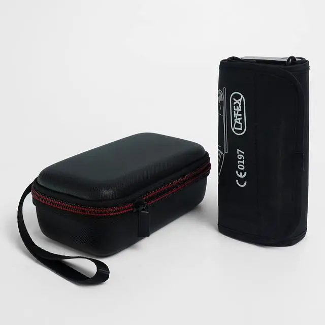 Alt view image 5 of 6 - Travel Storage Case for Checkme Blood Pressure Monitor - BP2BP2 CnnectBP2A & BP2A Relax, A Compatible Smart Upper Arm BP Machine Case