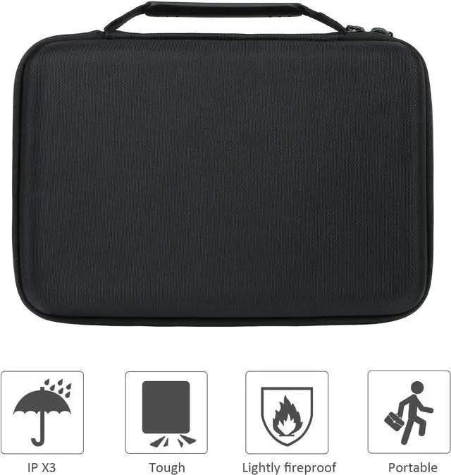 Alt view image 6 of 7 - co2CREA Hard Case for OMRON Bronze Blood Pressure Monitor BP5100 / 5 Series Upper Arm Blood Pressure Monitor BP742N, Portable Travel Case Replacement