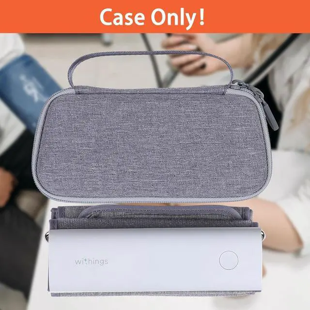 Alt view image 6 of 7 - Aenllosi Hard Carrying Case Compatible with Withings BPM Connect Wi-Fi Smart Blood Pressure Monitor,Holder for Wireless Blood Pressure Monitor(Case Only)